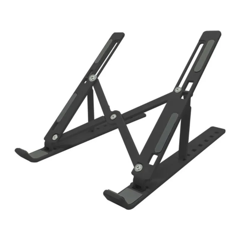 7 Kademeli Ayarlı Katlanabilir Laptop Tablet Standı Siyah