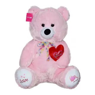 1054P Tıkıl Ayı 70CM Pembe