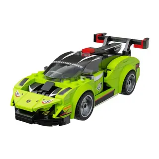 C55052W Cada Yeşil Spor Araba 165 Parça Block Oyuncak
