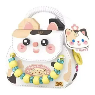 LZ-8843 Kedi Figürlü Meyve Çantası 360 Parça Block Oyuncak