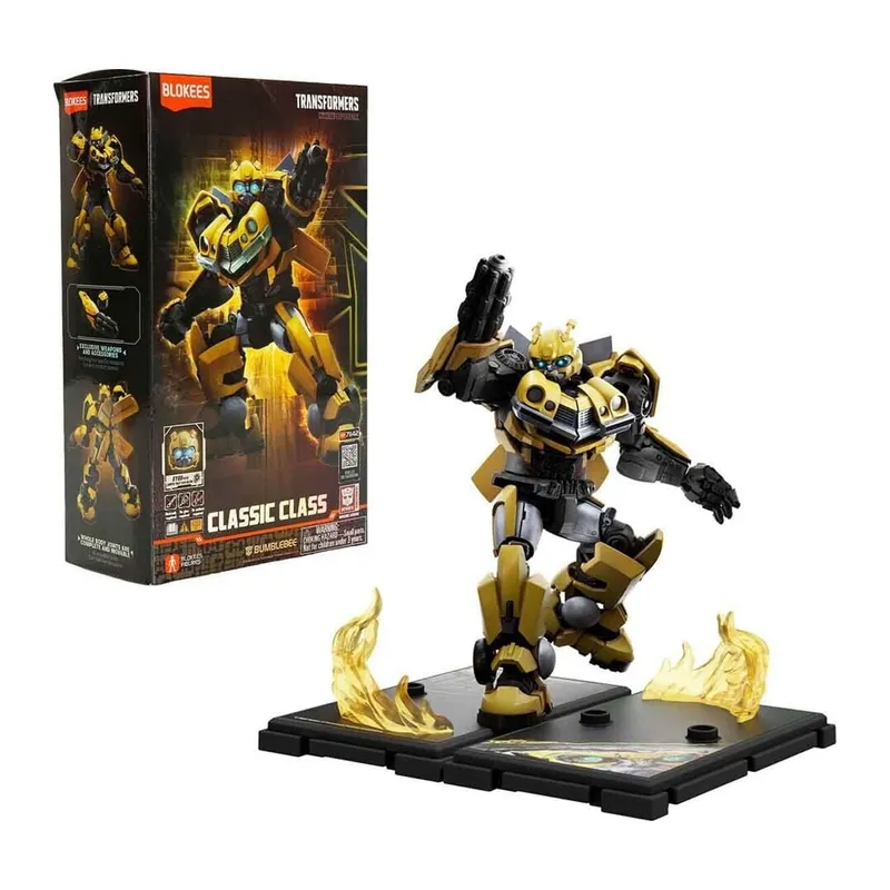 71142 Sun-blo-figür Transformers Classıc Class 02 Bumblebee Trns