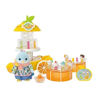 5861 Sylvanian Families Citrus Kuş Ailesi Meyve Suyu Standı +3 yaş
