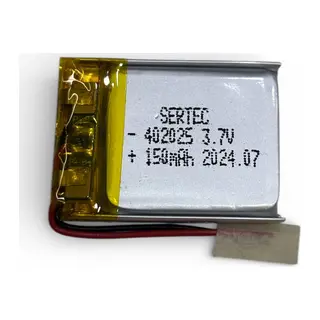 402025 3.7V 150 MAh Li-Polymer Pil (Devreli/1.5A)