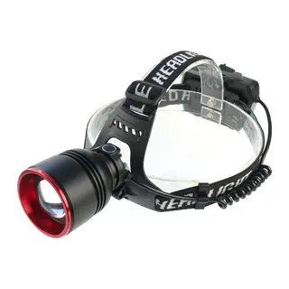 BD-10 1W TG + SMD LED Alüminyum Alaşımlı Zoomlu Type-C Şarjlı Kafa Feneri