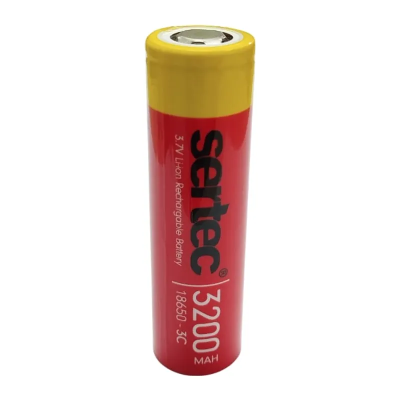 18650 3.7V 3200 Mah 3C Li-Ion Şarjlı Pil