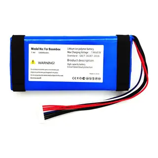 JBL Boombox uyumlu 7.4V 10.000 mah Soketli Batarya