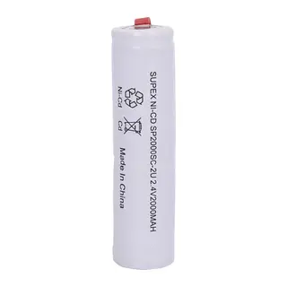 2000mAh 2.4V NiCd 2’li Üstüste Şarjlı Süpürge Pili