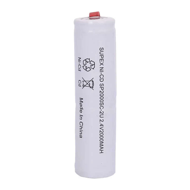 2000mAh 2.4V NiCd 2’li Üstüste Şarjlı Süpürge Pili