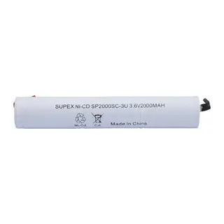 2000mAh 3.6V NiCd 3’lü Üstüste Şarjlı Süpürge Pili