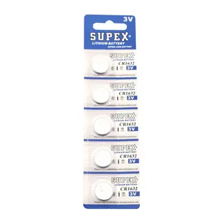Cr1632 1632 Boy Lityum Düğme Pil, 3 Volt, 5’li Kart