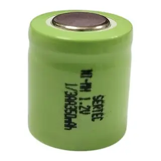 1.2V 350 Mah - 1/3AA - Ni-MH Şarjlı Pil - (Başsız / Flat Head)