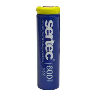 3.2V IFR14500 600 MAH LifePO4 Pil
