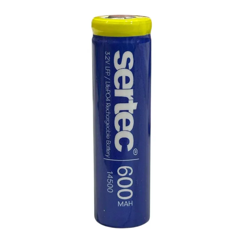 3.2V IFR14500 600 MAH LifePO4 Pil
