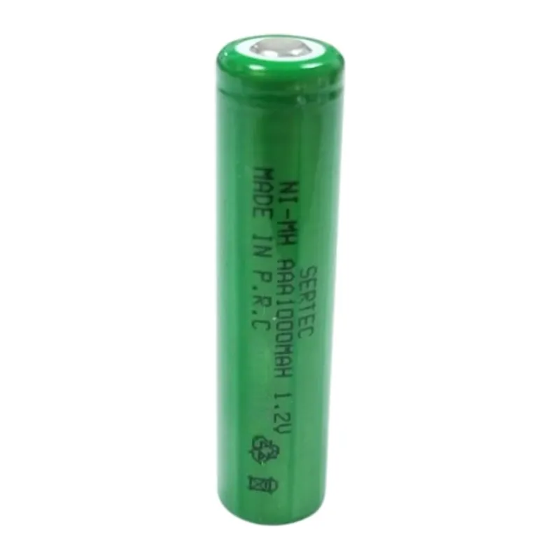 1.2V 1000 Mah - AAA - Ni-MH Şarjlı Pil - (Başsız / Flat Head)
