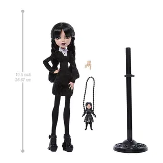 JNJ91 Monster High Wednesday Addams Bebek