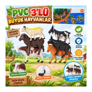 HJ688-2 Pvc 3LÜ Büyük Hayvanlar