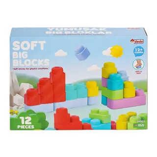 04005 Yumuşak Big Bloklar 12 Parça