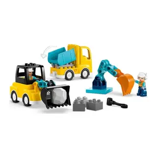 10475 Duplo 3ü1 arada İnşaat Araçları 22 parça +2 yaş