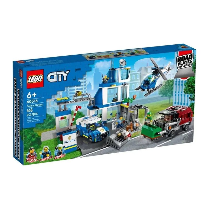 60316 Lego City - Polis Merkezi 668 parça +6 yaş