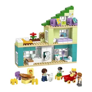 10470 3ü1 arada Figürlü Modern Aile Evi 166 parça +2 yaş