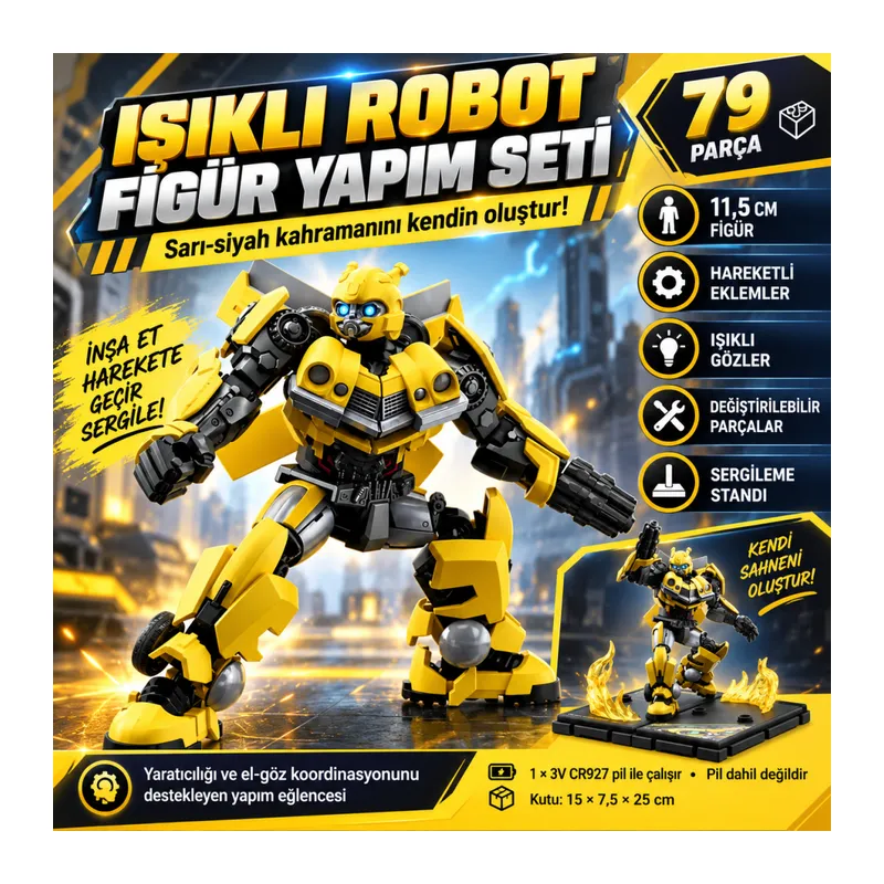 71142 Figür Transformers Classıc Class 02 Bumblebee Trns