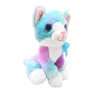 PELUŞ 30CM RENKLİ KEDİ (adet fiyatıdır)