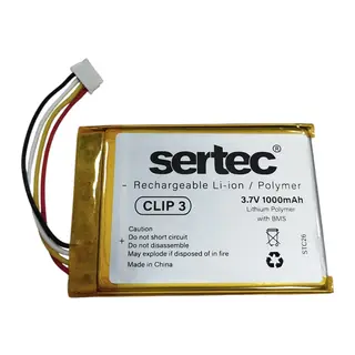 JBL Clip 3 uyumlu 3.7v 1000 mah Soketli Batarya