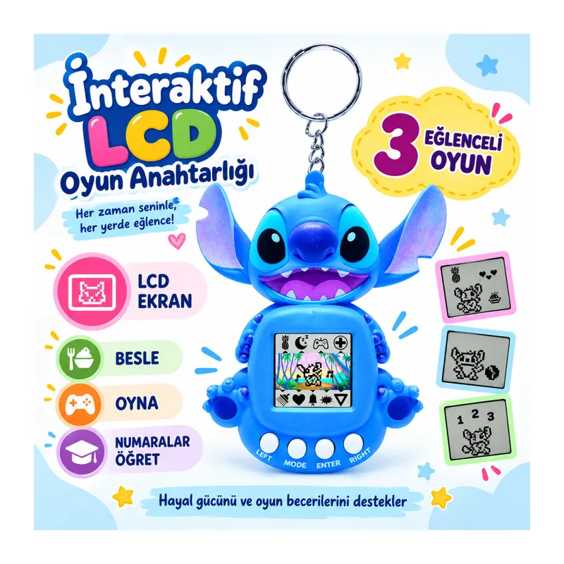 Stitch Mini Stitch Oyun Konsolu