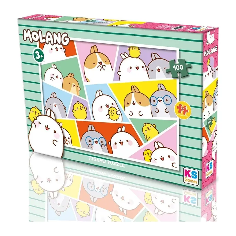 Mol 714 Molang 100 Parça Lisanslı Puzzle