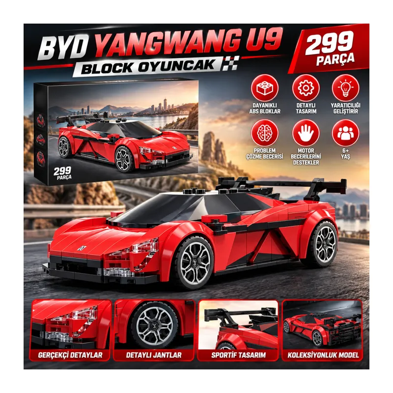 C51099W U9 299 Parça Block Oyuncak