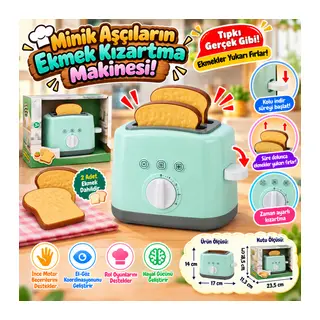 1003014 Ev Aleti Ekmek Kızartma Makinesi Oyncak