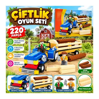 Ausını Lego 220 Parça Çiftlik Oyun Seti