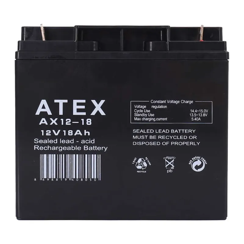 AX12-18 12V 18Ah Akü