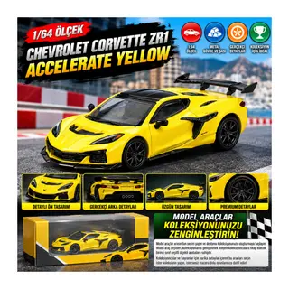 1/64 Chevrolet Corvette ZR1 Accelerate Yellow