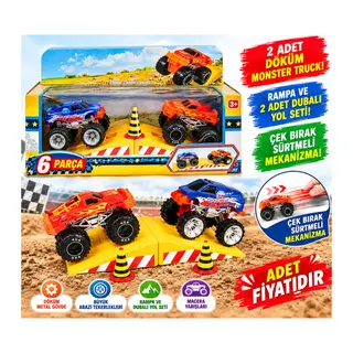 SNT30606 6 PCS MONSTER TRUCK (adet fiyatıdır)