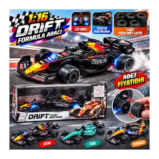L2501-3 1:16 Led- 4 Yedek Drift Teker 3MODEL Formula Oyuncak Araba
