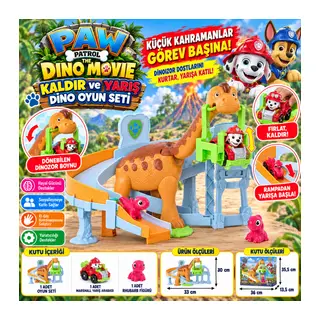 The Dino Movie Kaldır ve Yarış Dino Oyun Seti
