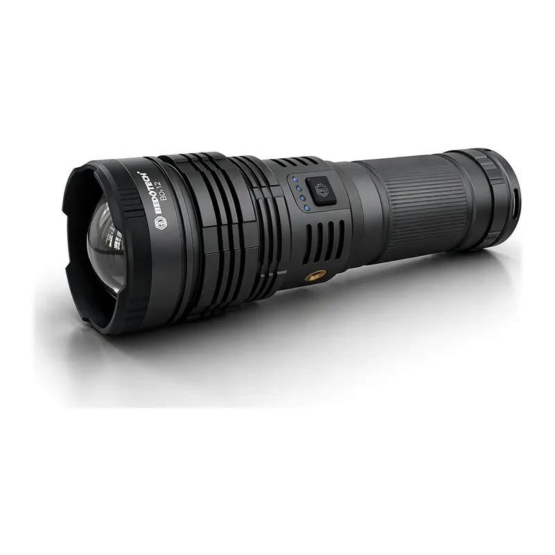 BD-12 60W TG LED Alüminyum Alaşımlı Zoomlu Type-C Şarjlı El Feneri