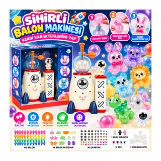 T328-ROCKET Balon Makinesi Kendi Karakterlerini Yap