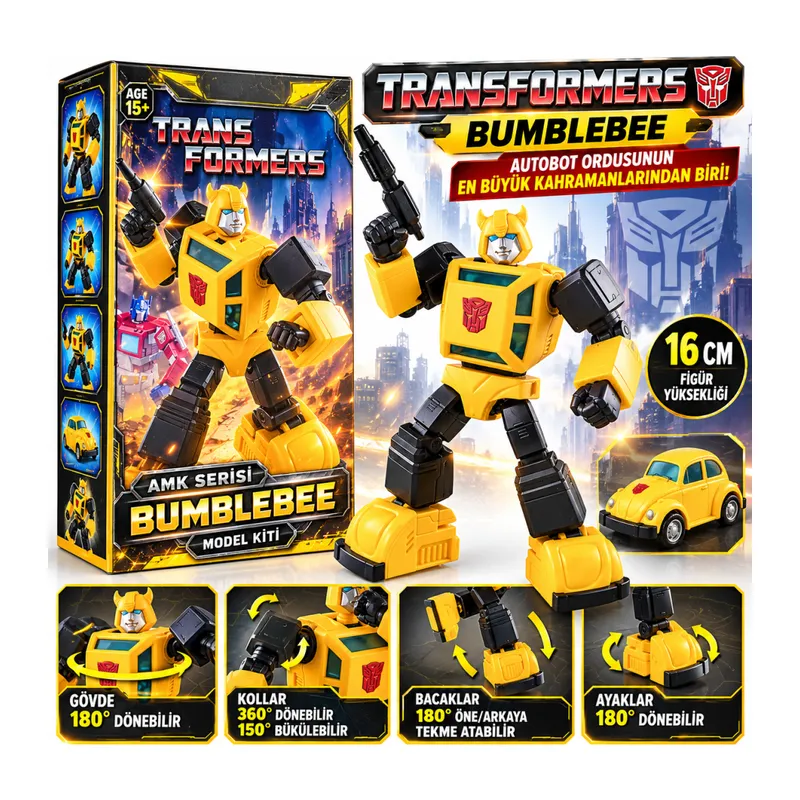 75313 Figür Transformers Generatıon One Amk Serıes Bumblebee