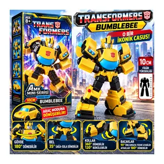 75323 Figür Transformers Amk Mını Serıes WAVE3 Bumblebee Trns