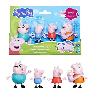 Peppa Pig ve Ailesi 5li Figür Seti +3 yaş