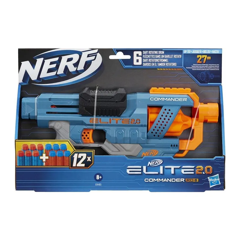 E9485 Nerf Elite 2.0 Commander +8 yaş