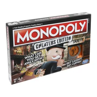 E1871 Hasbro Gaming - Monopoly Cheaters Edition +8 yaş