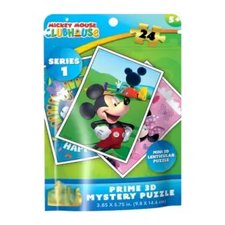 Mickey Mouse Seri 1 3D Mystery Puzzle 24 Parça
