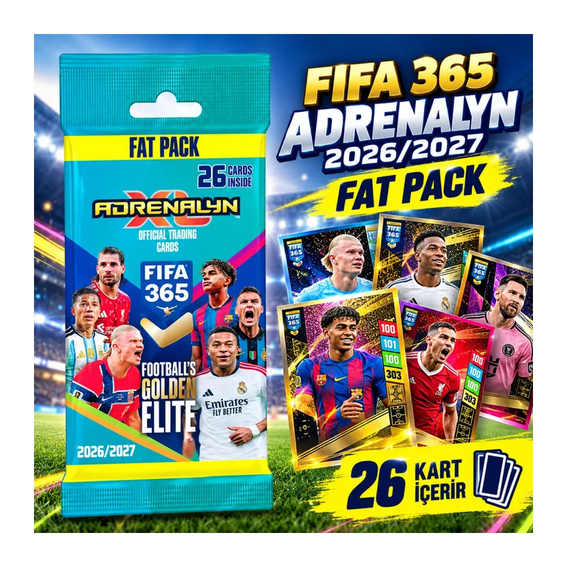 FIFA 365 2026/2027 ADRENALYN Fat Pack Paket