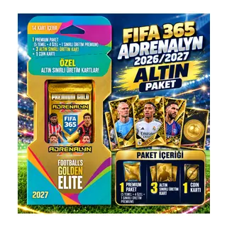 FIFA 365 2026/2027 ADRENALYN Altın Paket