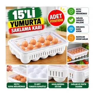 15liYumurta Saklama Kabı