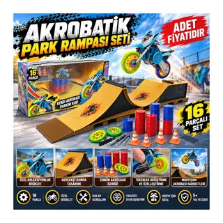 Akrobatik Park Rampası Seti