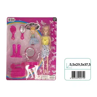 OYD-02271 Anlıly Kart Bebeklı Makyj Masalı Set-oyd